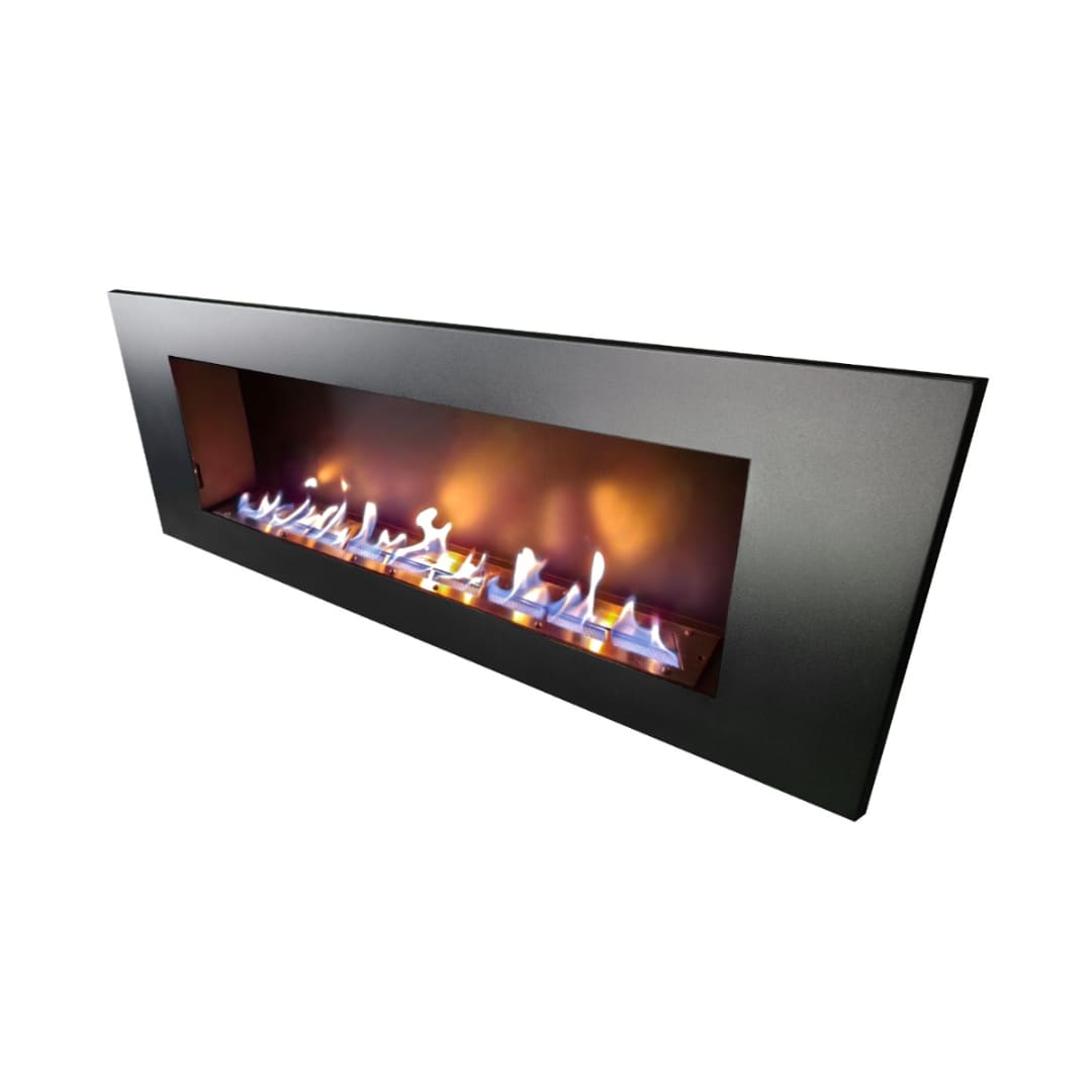 Биокамин "Русский огонь" Лофт 1800V встраиваемый с декоративным стеклом (стемалитом) по цене 57 200 руб.