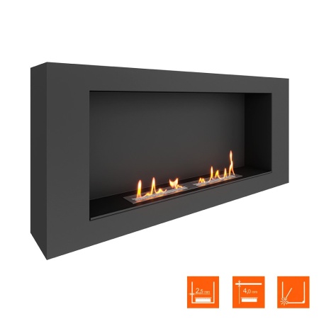 Биокамин SteelHeat WALL LONG 1200 LITE черный Биокамин SteelHeat WALL LONG 1200 LITE черный по цене 35 070 руб.