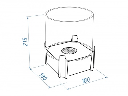 Настольный биокамин Lux Fire Зодиак "Рак" Чёрный по цене 15 000 руб.